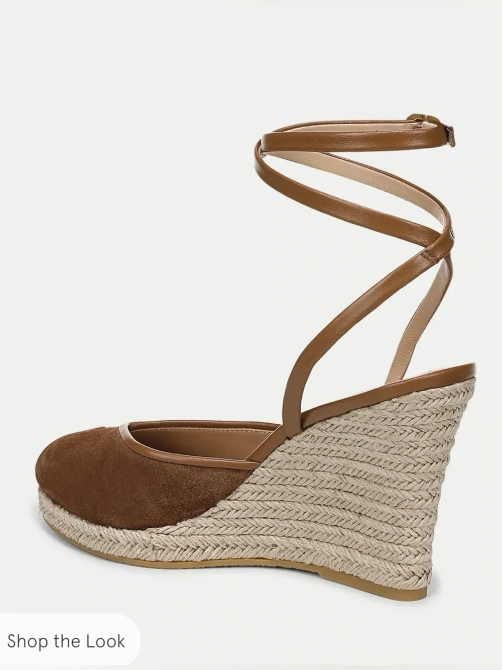 Veronica Beard Pasina Wedge Espadrille Peep-Toe Sandals - worn once inside